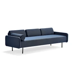 Sohva TRENDY 3-istuttava, kangas, merensininen