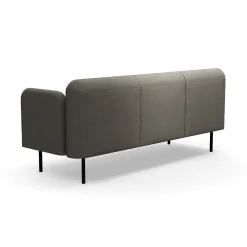 Sohva VARIETY 3-istuttava, integroitu USB-portti, kangas Pod CS, taupe