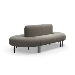 Sohva VARIETY Kaksipuolinen, ovaali, kangas Pod CS, taupe