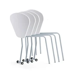 Taittopöytä HEX 740x800x620 mm, harmaanbeige, koivu
