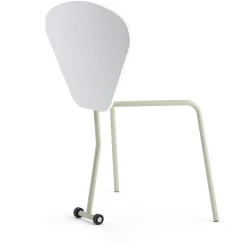 Taittopöytä HEX 740x800x620 mm, harmaanbeige, valkoinen