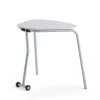Taittopöytä HEX 740x800x620 mm, hopeanharmaa, harmaa