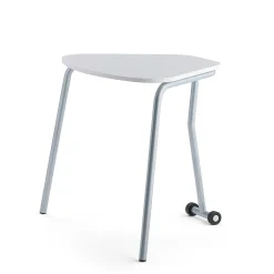 Taittopöytä HEX 740x800x620 mm, hopeanharmaa, harmaa