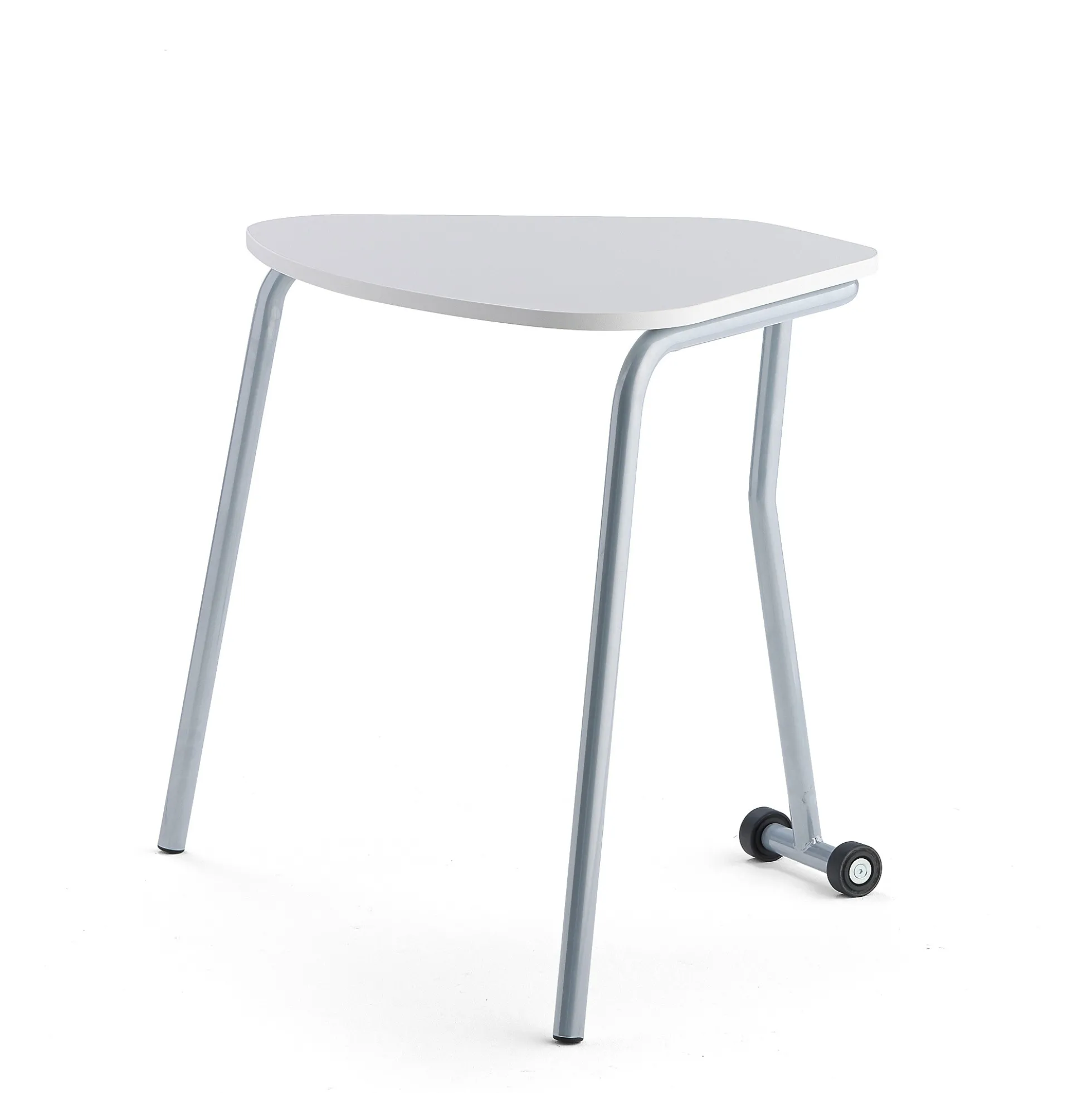Taittopöytä HEX 740x800x620 mm, hopeanharmaa, harmaa