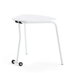Taittopöytä HEX 740x800x620 mm, valkoinen, valkoinen