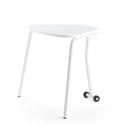 Taittopöytä HEX 740x800x620 mm, valkoinen, valkoinen