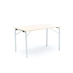 Taittopöytä NICKE 1200x700x720 mm, galvanoitu, koivulaminaatti