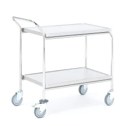 Tasovaunu CONVOY Ruostumaton, 2 hyllytasoa, 800x520x950 mm