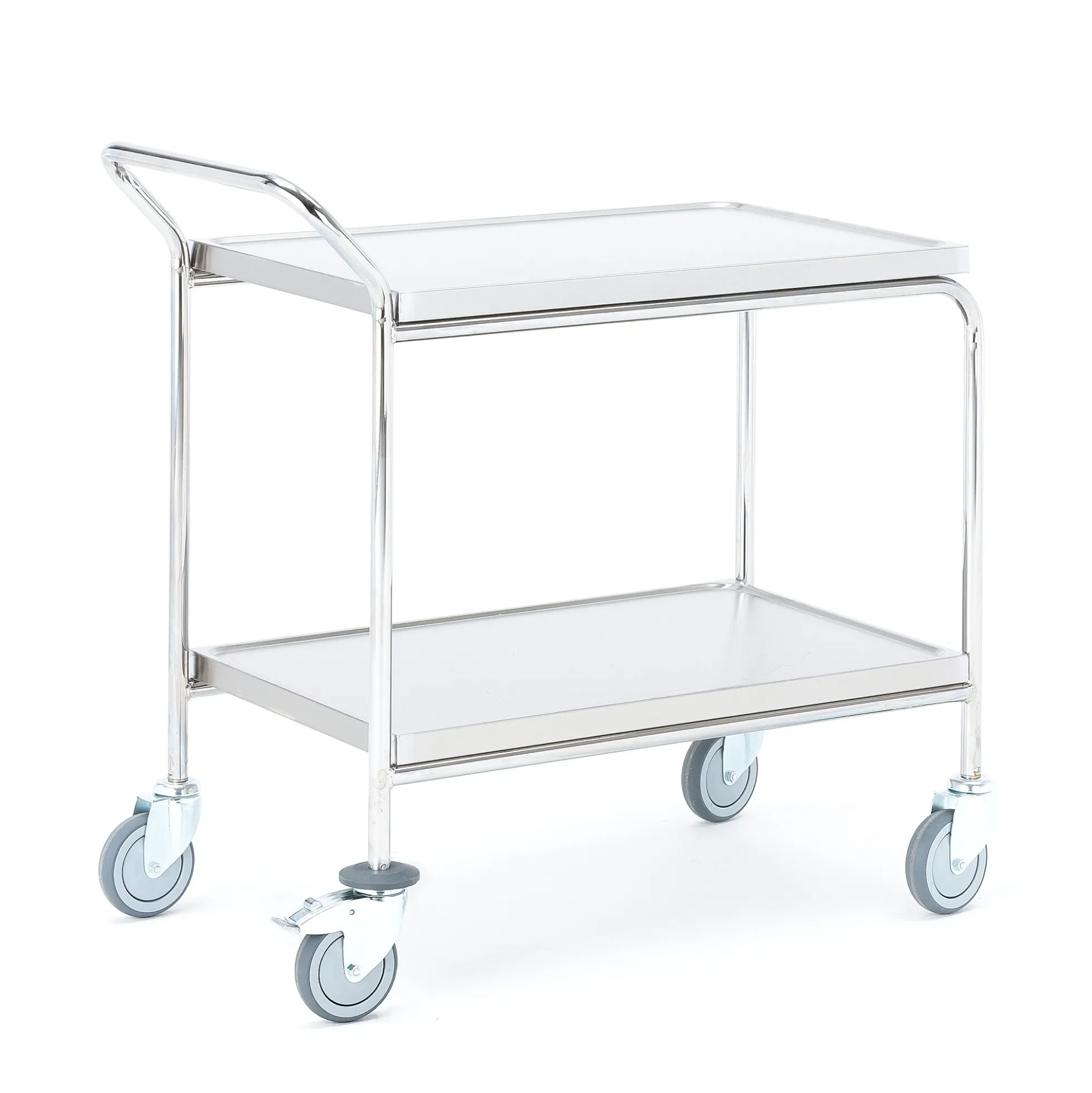 Tasovaunu CONVOY Ruostumaton, 2 hyllytasoa, 800x520x950 mm