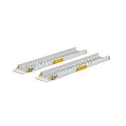 Teleskooppiramppi 205 kg/pari, 2100x200x50 mm