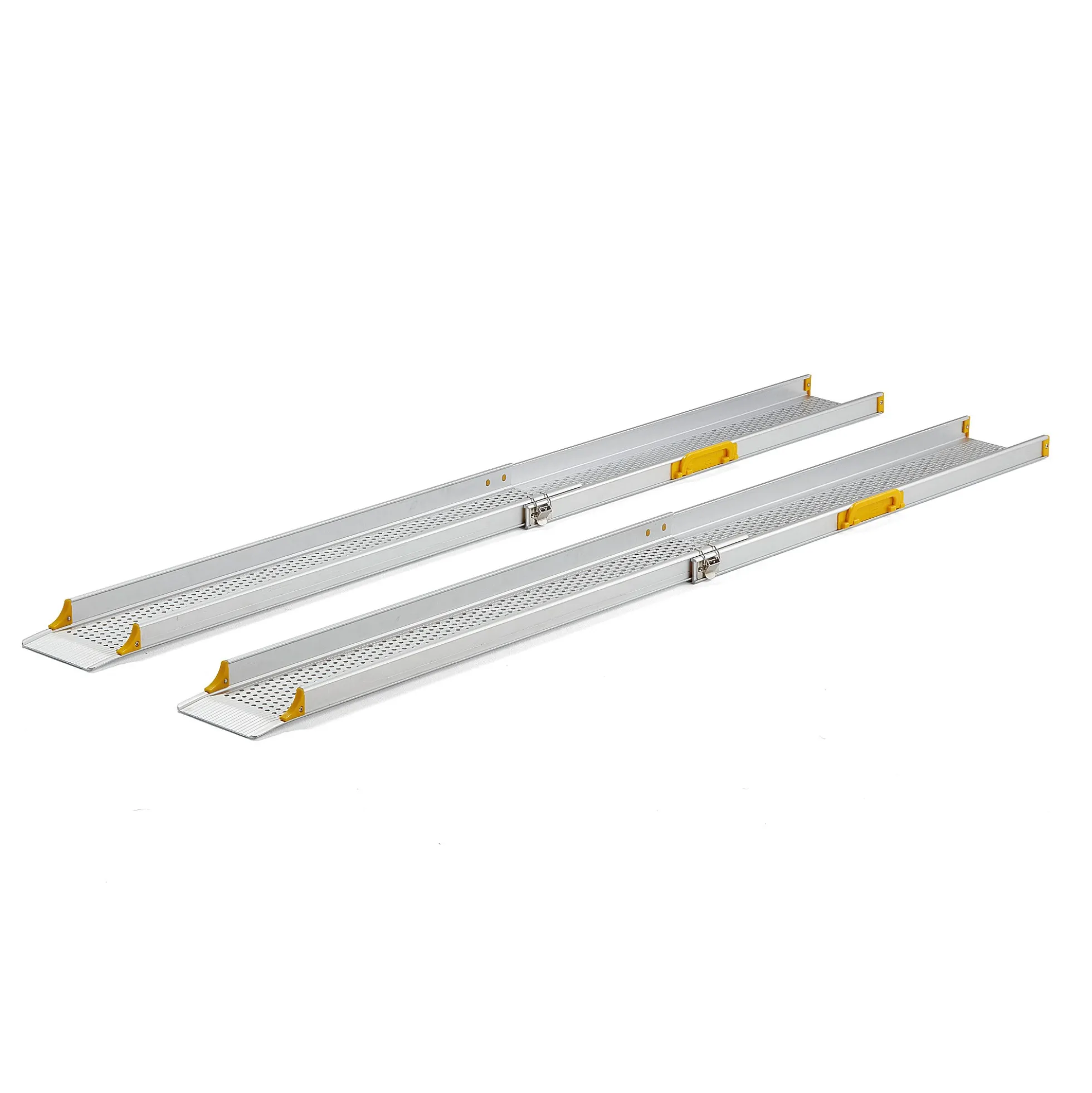 Teleskooppiramppi 205 kg/pari, 2100x200x50 mm