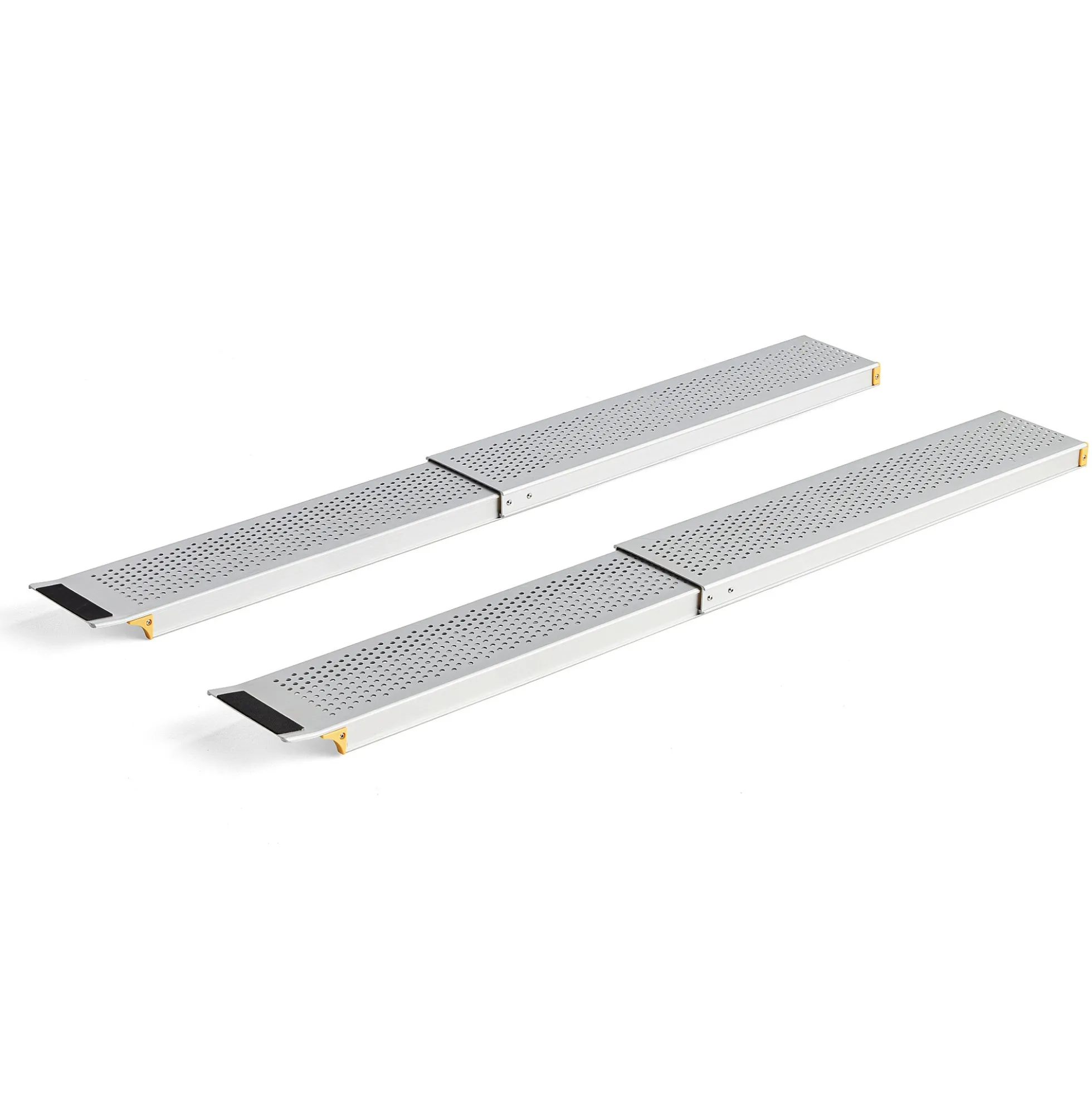 Teleskooppiramppi 205 kg/pari, 2100x200x50 mm
