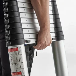 Teleskooppitikkaat VERTEX 12 askelta, korkeus: 3800 mm