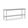 Teollisuuspöytä MOTION Manuaalisesti korkeussäädettävä, alahylly, 2000x600 mm, harmaa