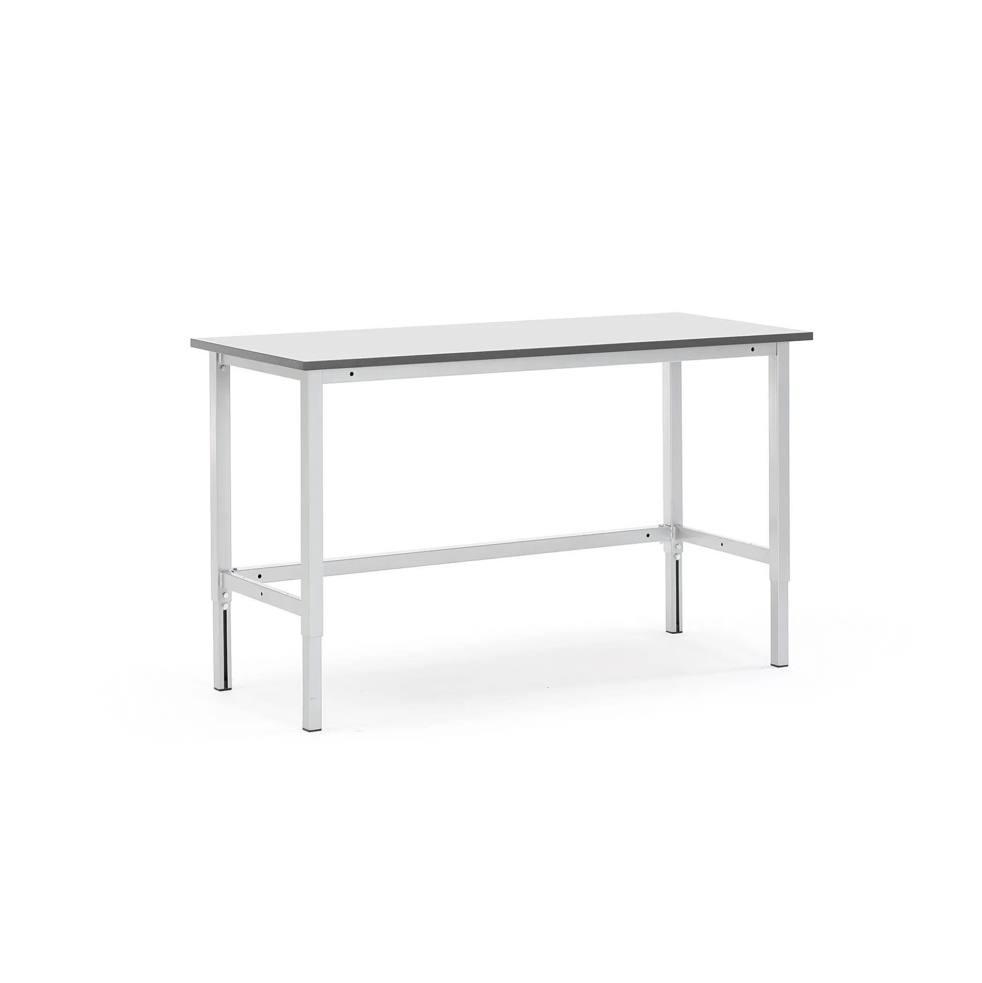 Teollisuuspöytä MOTION Manuaalisesti korkeussäädettävä, 400 kg,1500x600 mm, harmaa