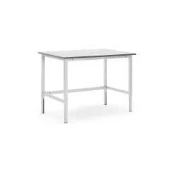 Teollisuuspöytä MOTION Manuaalisesti korkeussäädettävä, 400 kg, 1500x800 mm, harmaa