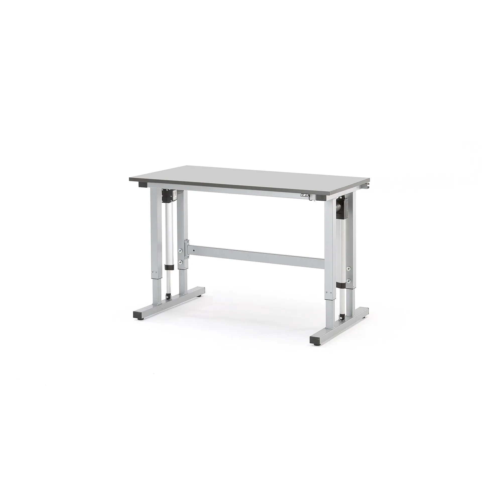 Teollisuuspöytä MOTION Sähköisesti korkeussäädettävä, 300 kg, 1200x600 mm, harmaa