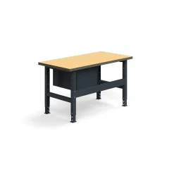 Teollisuuspöytä TRUST 2 laatikkoa, 1500x760 mm, 300 kg, kovalevy
