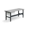Teollisuuspöytä TRUST 3 laatikkoa, 2000x760 mm, 600 kg, teräs