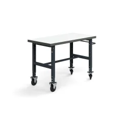 Teollisuuspöytä TRUST Siirrettävä, 1500x760 mm, 200 kg, korkeapainelaminaatti