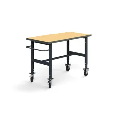 Teollisuuspöytä TRUST Siirrettävä, 1500x760 mm, 200 kg, kovalevy