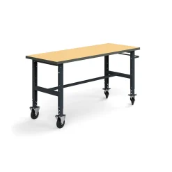 Teollisuuspöytä TRUST Siirrettävä, 2000x760 mm, 200 kg, kovalevy