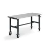 Teollisuuspöytä TRUST Siirrettävä, 2000x760 mm, 200 kg, teräs