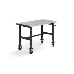 Teollisuuspöytä TRUST Siirrettävä, 1500x760 mm, 200 kg, teräs