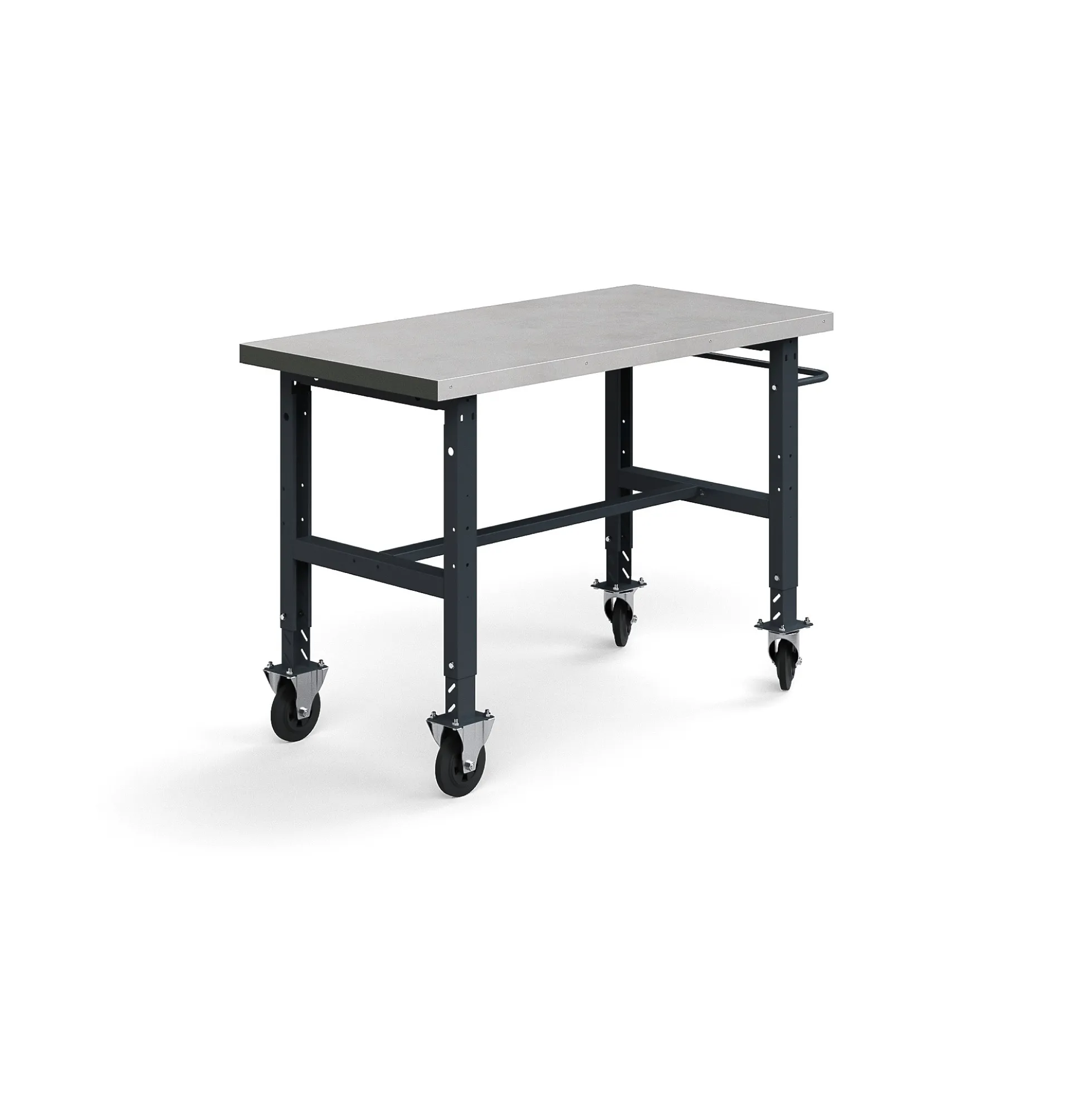 Teollisuuspöytä TRUST Siirrettävä, 1500x760 mm, 200 kg, teräs