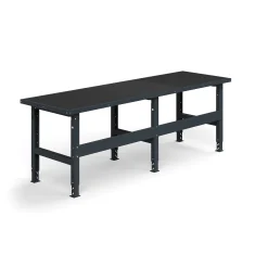 Teollisuuspöytä TRUST 2500x760 mm, 300 kg, suojamatto