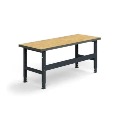 Teollisuuspöytä TRUST 2000x760 mm, 600 kg, tammiparketti