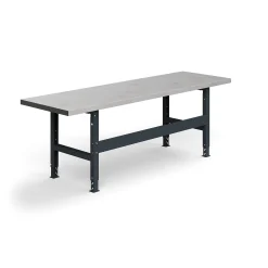 Teollisuuspöytä TRUST 2500x760 mm, 600 kg, teräs