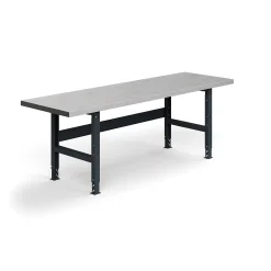 Teollisuuspöytä TRUST 2500x760 mm, 600 kg, teräs