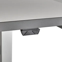 Teollisuuspöytä VERVE Korkeussäädettävä, 200 kg, 1600x800 mm, työkalupaneeli + hyllyt