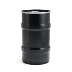 Terästynnyri 128 l Irtokansi, 0,7 mm, kiinteille aineille, musta