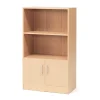 Toimistokaappi FLEXUS 2 avohyllyä, 1325x760x415 mm, pyökki