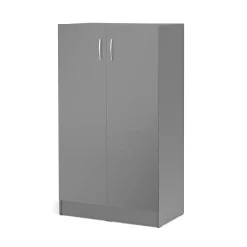 Toimistokaappi FLEXUS 1325x760x415 mm, harmaa