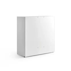 Toimistokaappi SAFE Metalli, elektroninen koodilukko, 1000x1000x400 mm, valkoinen