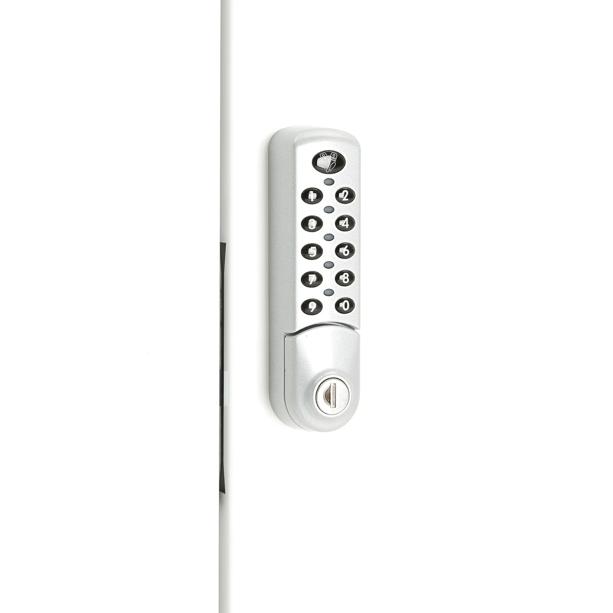 Toimistokaappi SAFE Metalli, elektroninen koodilukko, 1900x1000x400 mm, valkoinen