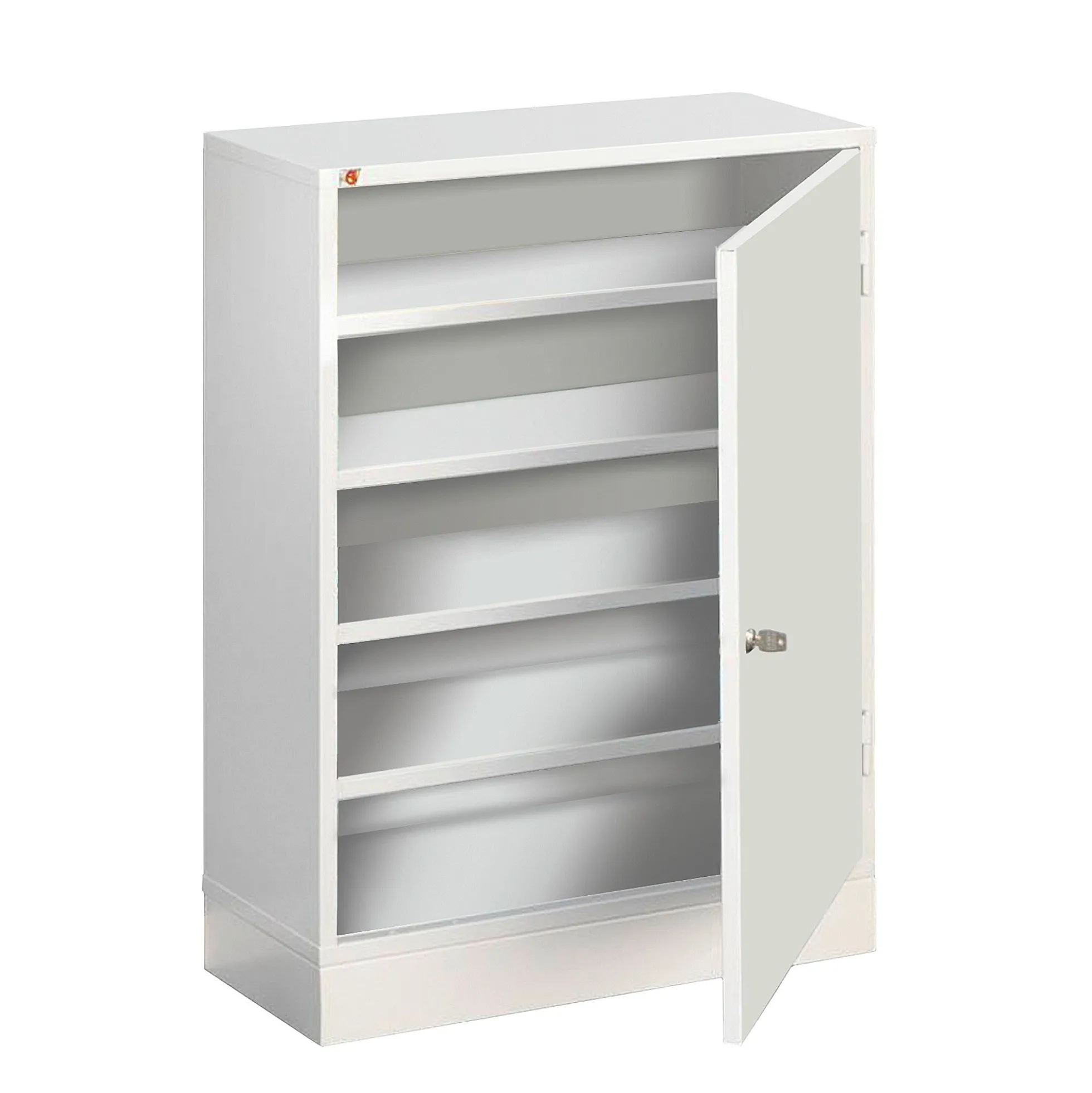 Toimistokaappi SERVE 800x660x275 mm, valkoinen