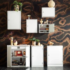 Toimistokaappi SERVE 800x660x275 mm, valkoinen