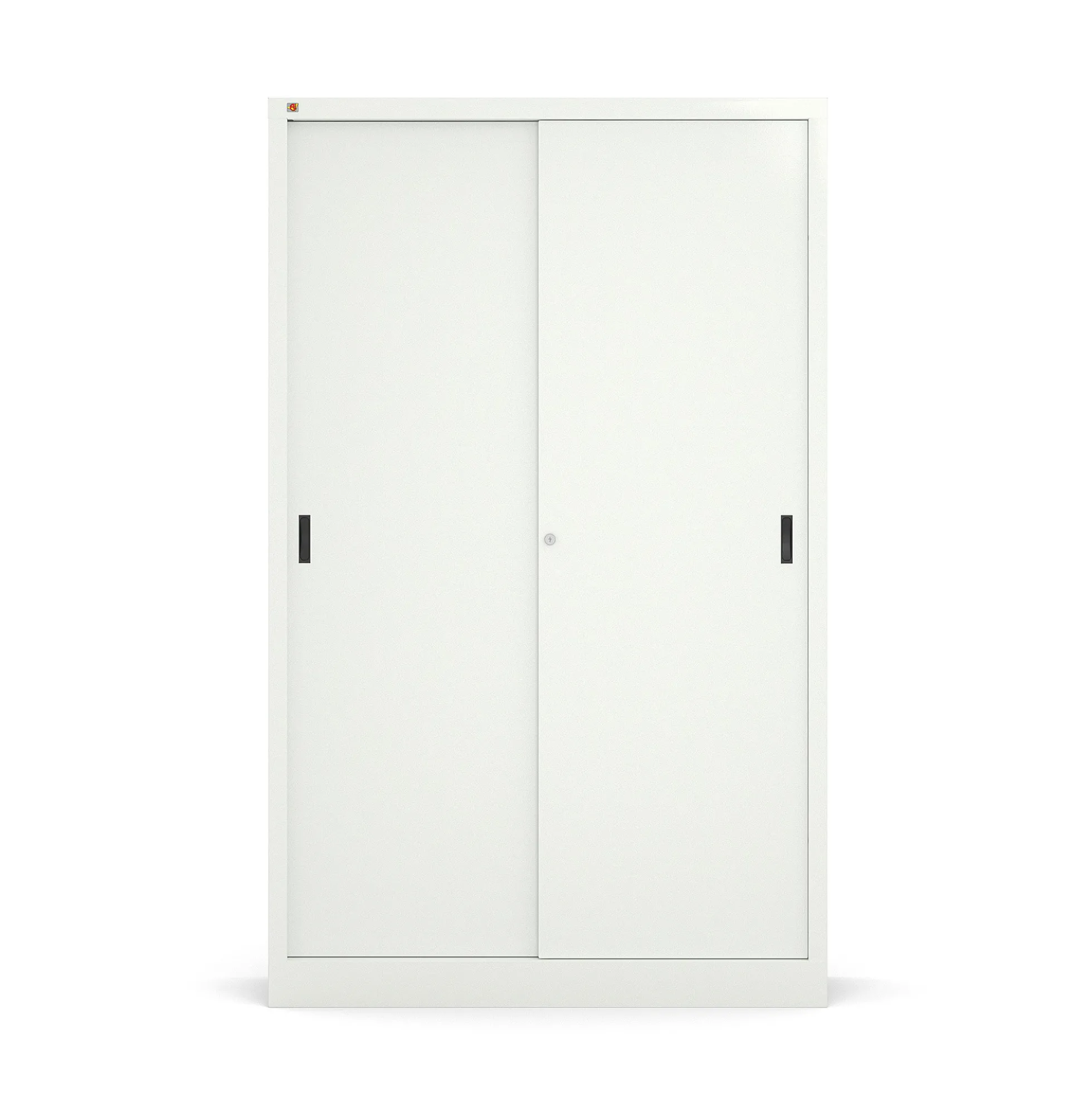 Toimistokaappi SPACE Liukuovet, 1950x1200x450 mm, valkoinen