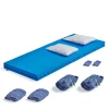Torkkusetti EXTRA Patja ja petivaatteet, kylmävaahtomuovi, sininen