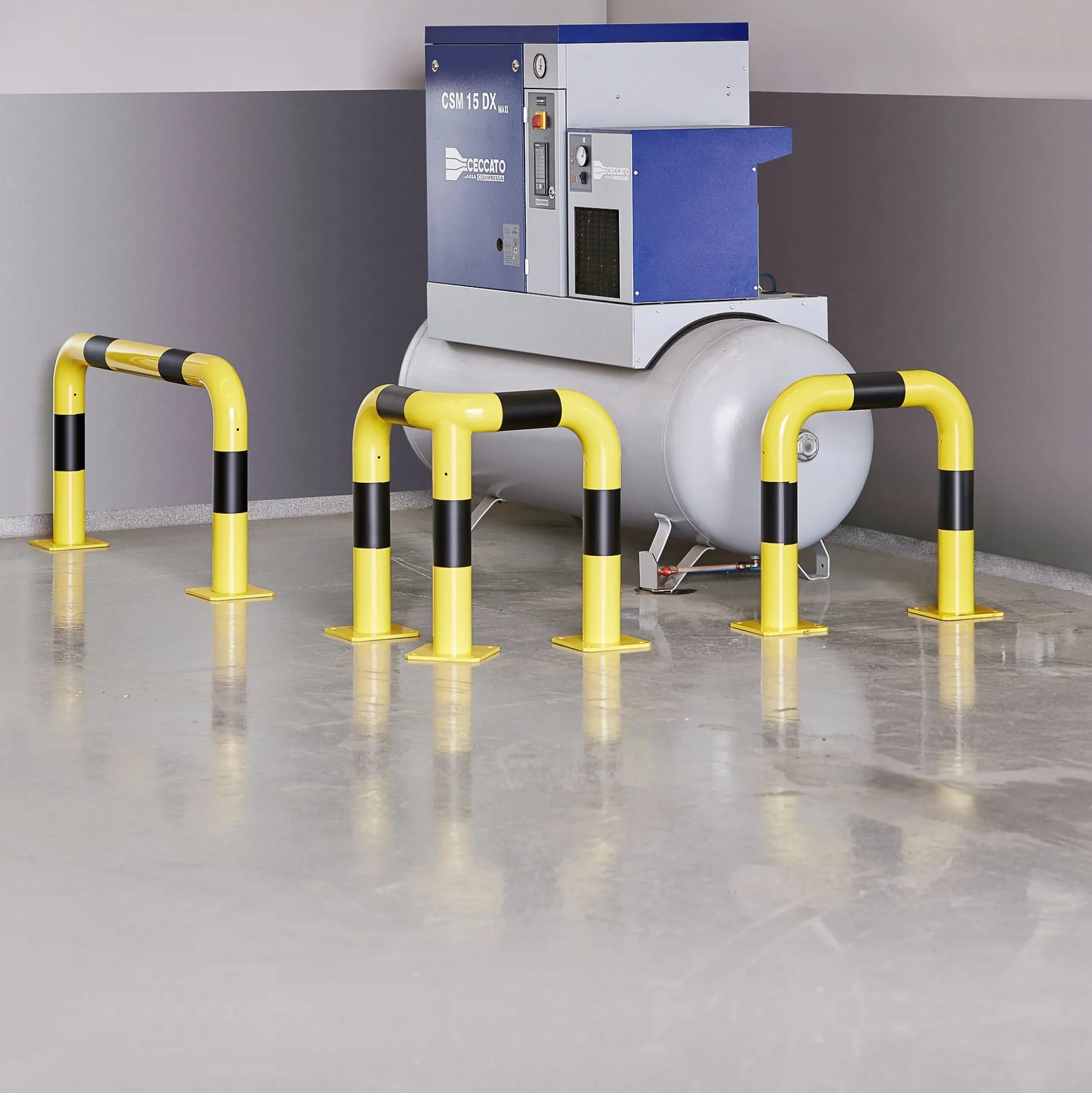 Törmäyssuoja Suoramalli, Ø89mm, 1200x600 mm, paksuus: 3,2 mm