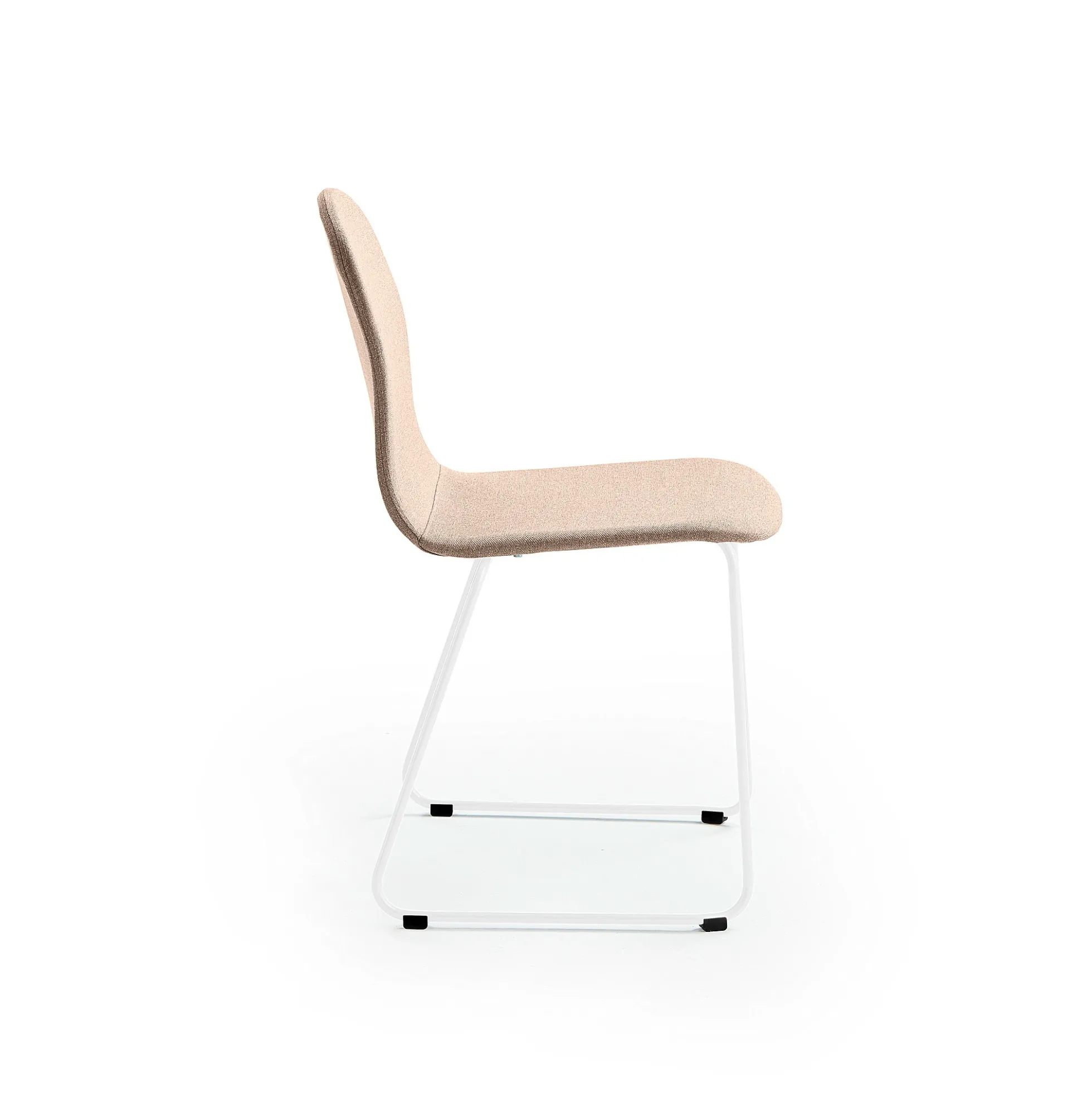 Tuoli GANDER O-malli, istuimen korkeus: 450 mm, kangas, beige