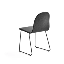 Tuoli GANDER O-malli, istuimen korkeus: 450 mm, kangas, harmaa