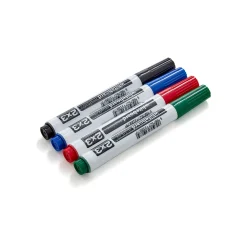 Tussit valkotauluun Värilliset, 4 kpl/pk
