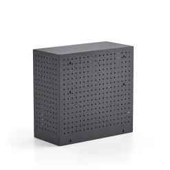 Työkalukaappi PROVIDE 710x735x350 mm, tummanharmaa