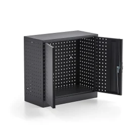 Työkalukaappi seinään PROVIDE 710x735x380 mm, tummanharmaa