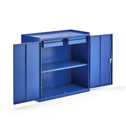 Työkalukaappi SERVE 2 vetolaatikkoa, 900x950x450 mm, sininen